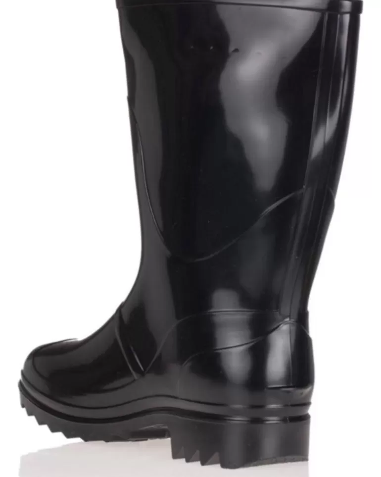 L&R SHOES Botas De Agua L&R Shoes De Hombre Mavinsa Rain Alta Botas De Agua Unisex Negro Clearance