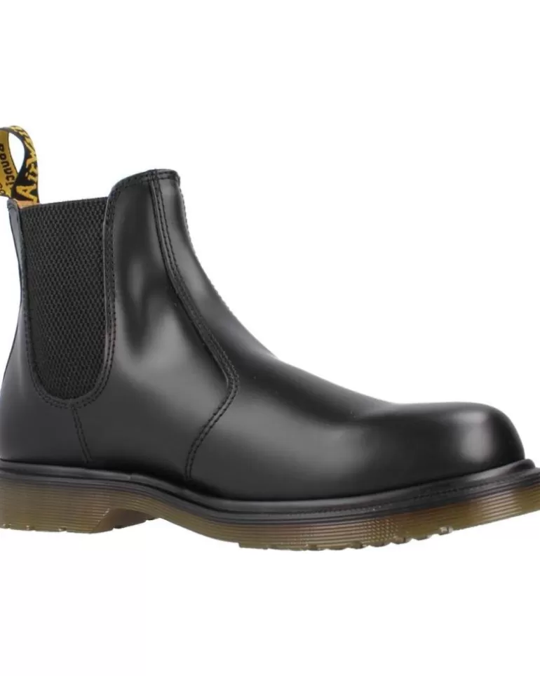 DR MARTENS Botas De Hombre Botas11853001Dm 2976 Chelsea Boot Black Smooth Negro Negro Outlet