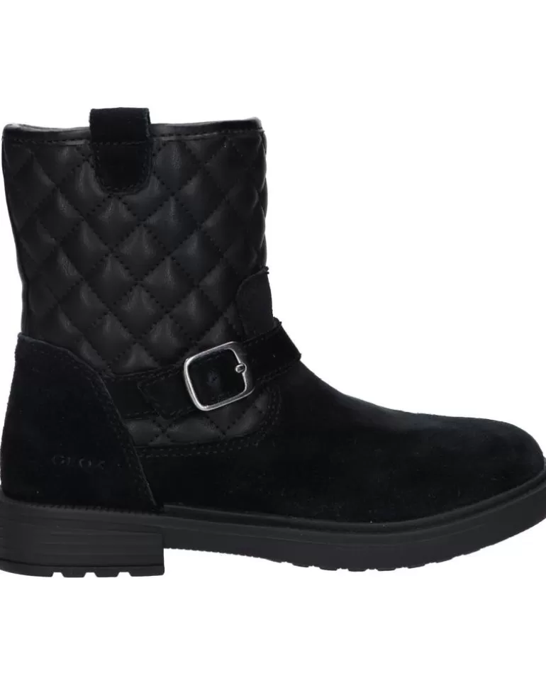GEOX Botas De Mujer Y Niña J169Qc 022Bc J Eclair Girl C9999 Black Cheap