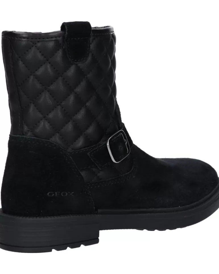 GEOX Botas De Mujer Y Niña J169Qc 022Bc J Eclair Girl C9999 Black Fashion