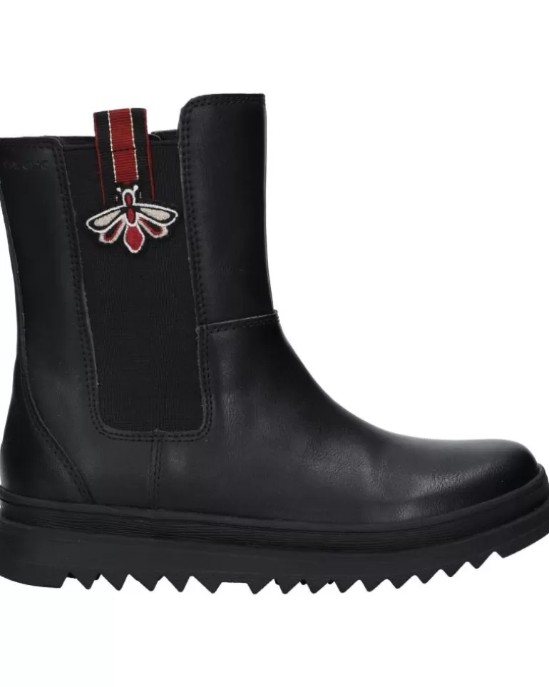 GEOX Botas De Mujer Y Niña J267Xd 000Bc J Gillyjaw Girl C9999 Black Clearance