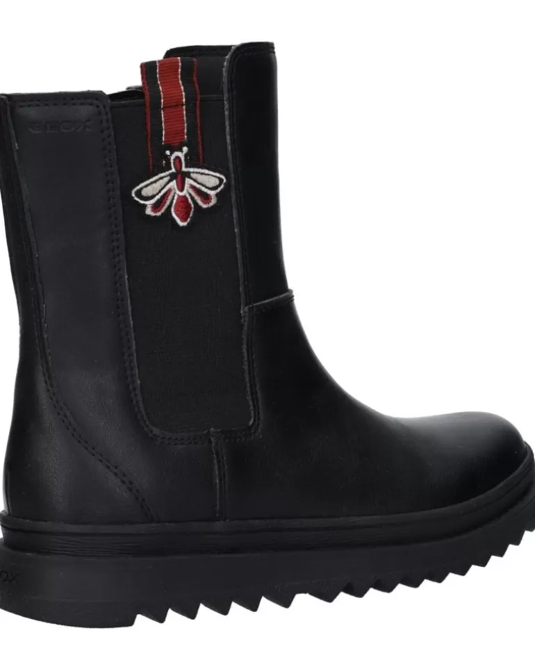 GEOX Botas De Mujer Y Niña J267Xd 000Bc J Gillyjaw Girl C9999 Black Clearance