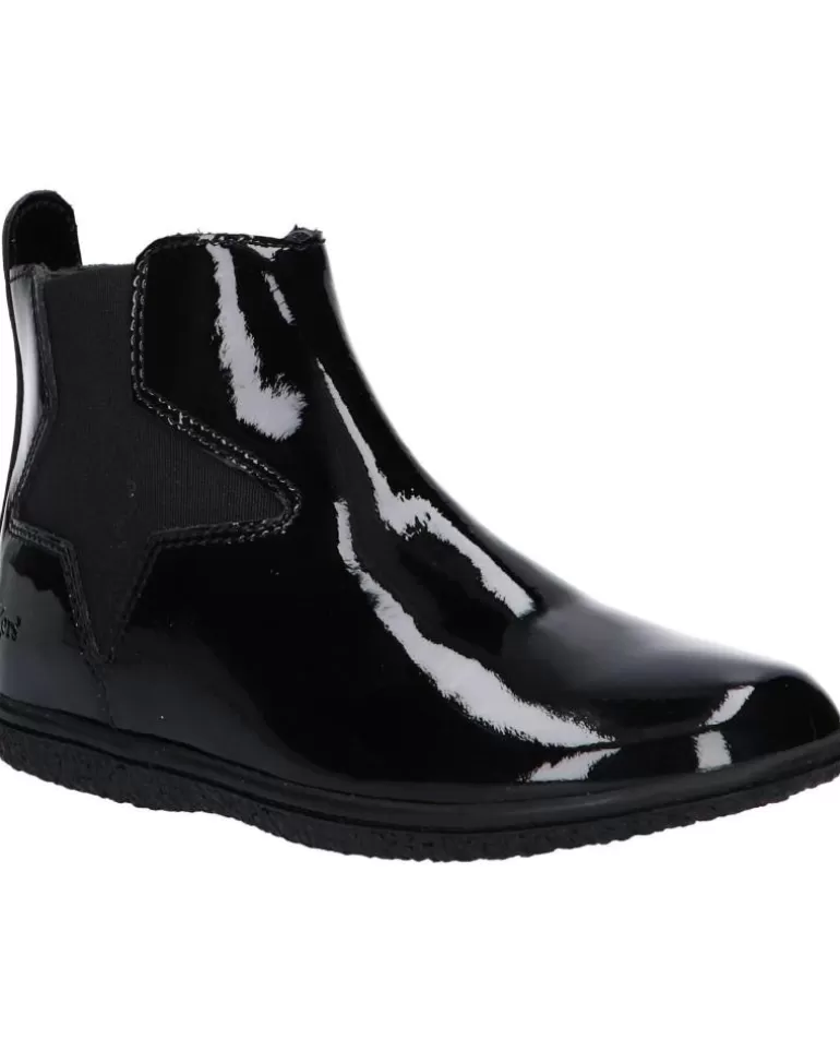 KICKERS Botas De Mujer Y Niña 508748-30 Vermillon 83 Noir Vernis Cheap