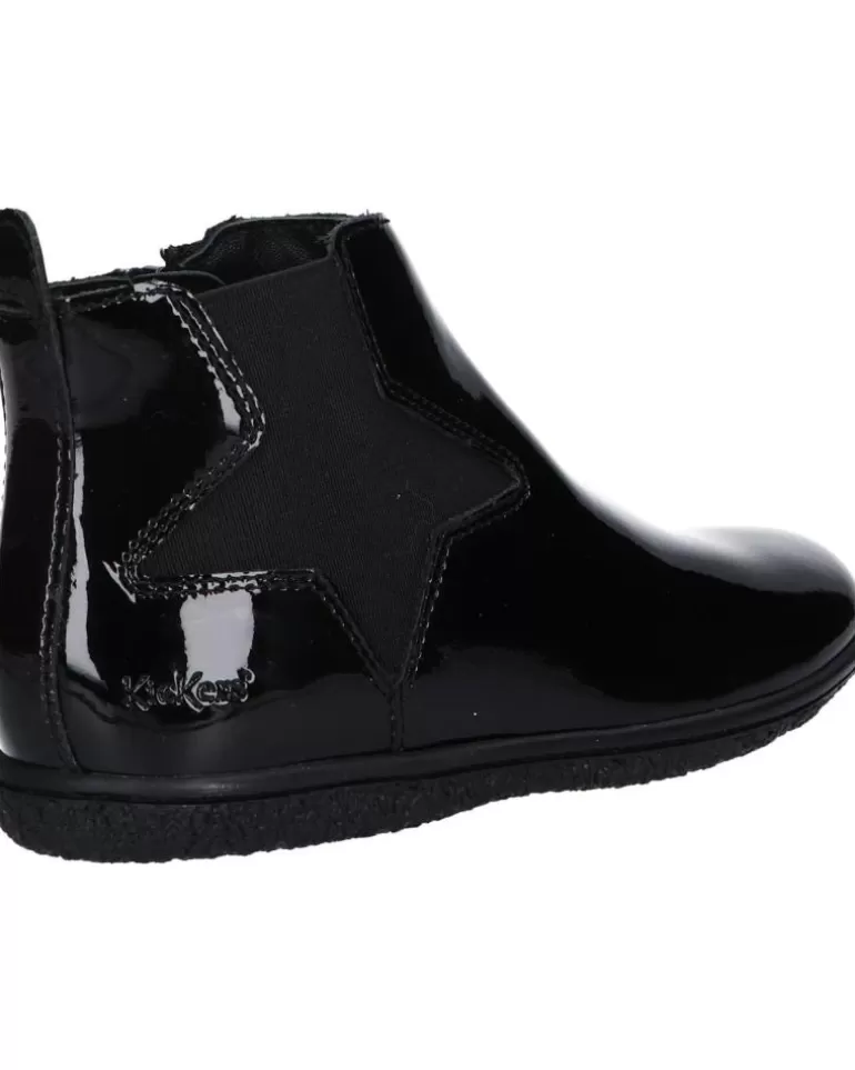 KICKERS Botas De Mujer Y Niña 508748-30 Vermillon 83 Noir Vernis Cheap