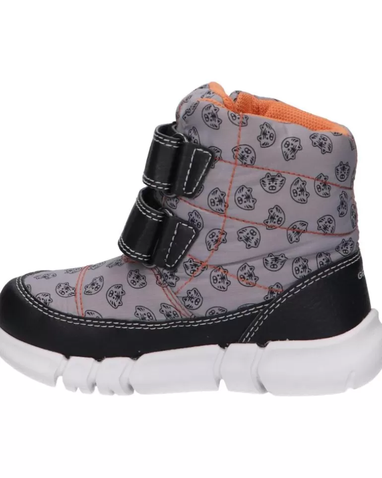 GEOX Botas De Niña B043Pc 0Mnbu B Flexyper Boy B Abx C0036 Grey-Orange Flash Sale