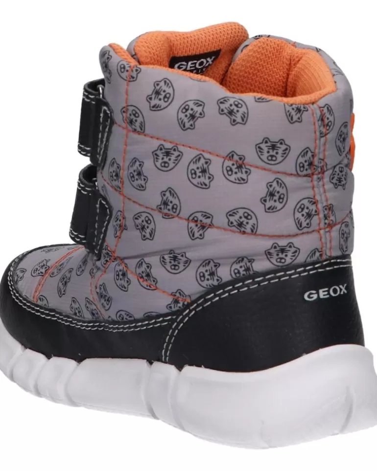 GEOX Botas De Niña B043Pc 0Mnbu B Flexyper Boy B Abx C0036 Grey-Orange Flash Sale