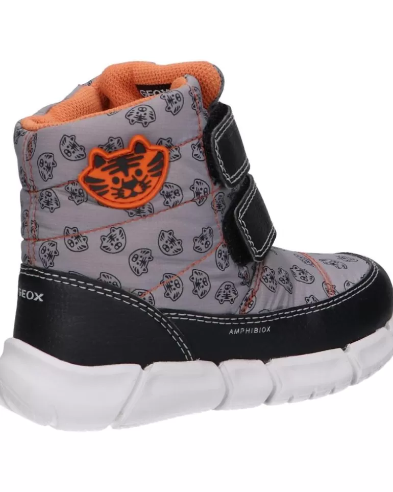 GEOX Botas De Niña B043Pc 0Mnbu B Flexyper Boy B Abx C0036 Grey-Orange Flash Sale