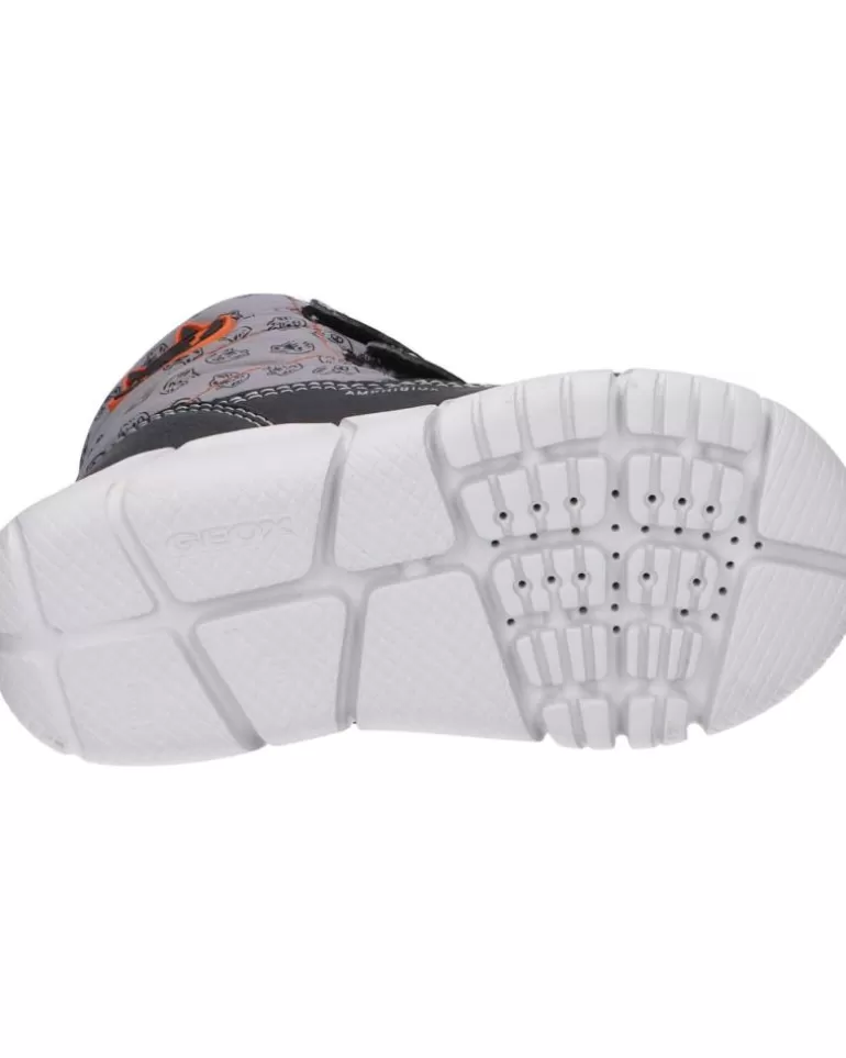 GEOX Botas De Niña B043Pc 0Mnbu B Flexyper Boy B Abx C0036 Grey-Orange Flash Sale