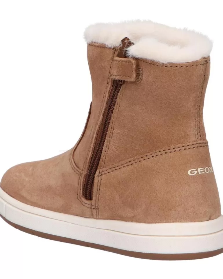GEOX Botas De Niña B364Aa 00022 B Trottola C6175 Whisky-Black Hot