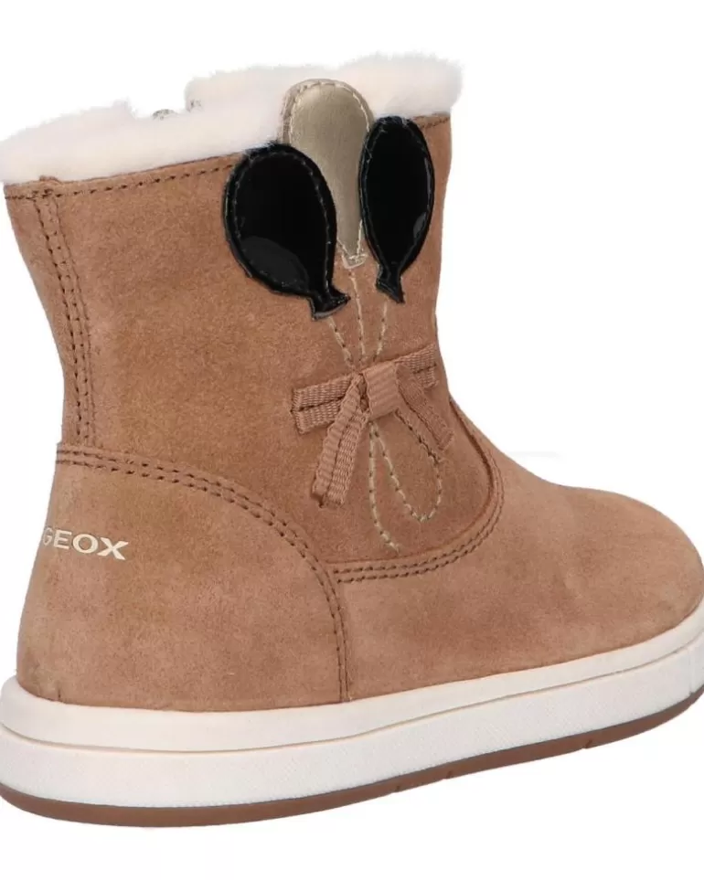 GEOX Botas De Niña B364Aa 00022 B Trottola C6175 Whisky-Black Hot
