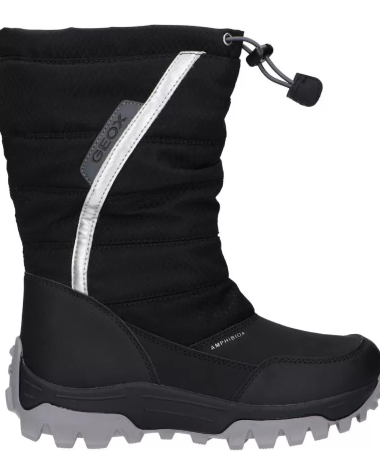 GEOX Botas De Niña Y Niño J26Fra 0Fu50 J Himalaya Boy B Abx C0039 Black-Silver Shop
