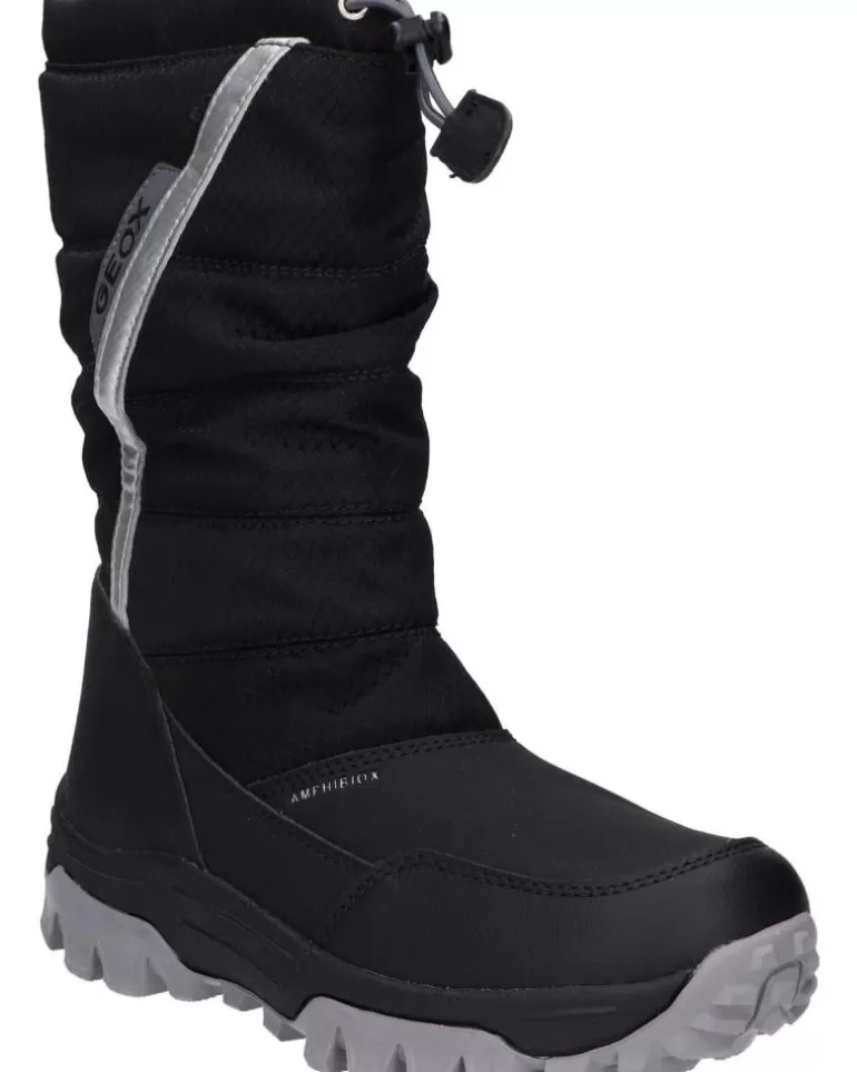 GEOX Botas De Niña Y Niño J26Fra 0Fu50 J Himalaya Boy B Abx C0039 Black-Silver Shop