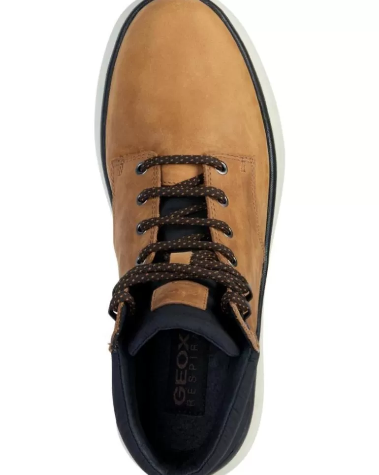 GEOX Botas De Hombre Bota Granito Amphibiox Ocre De Mostaza New