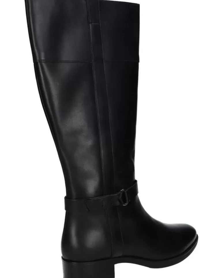 GEOX Botas De Mujer D26G1B 00043 D Felicity C9999 Black New