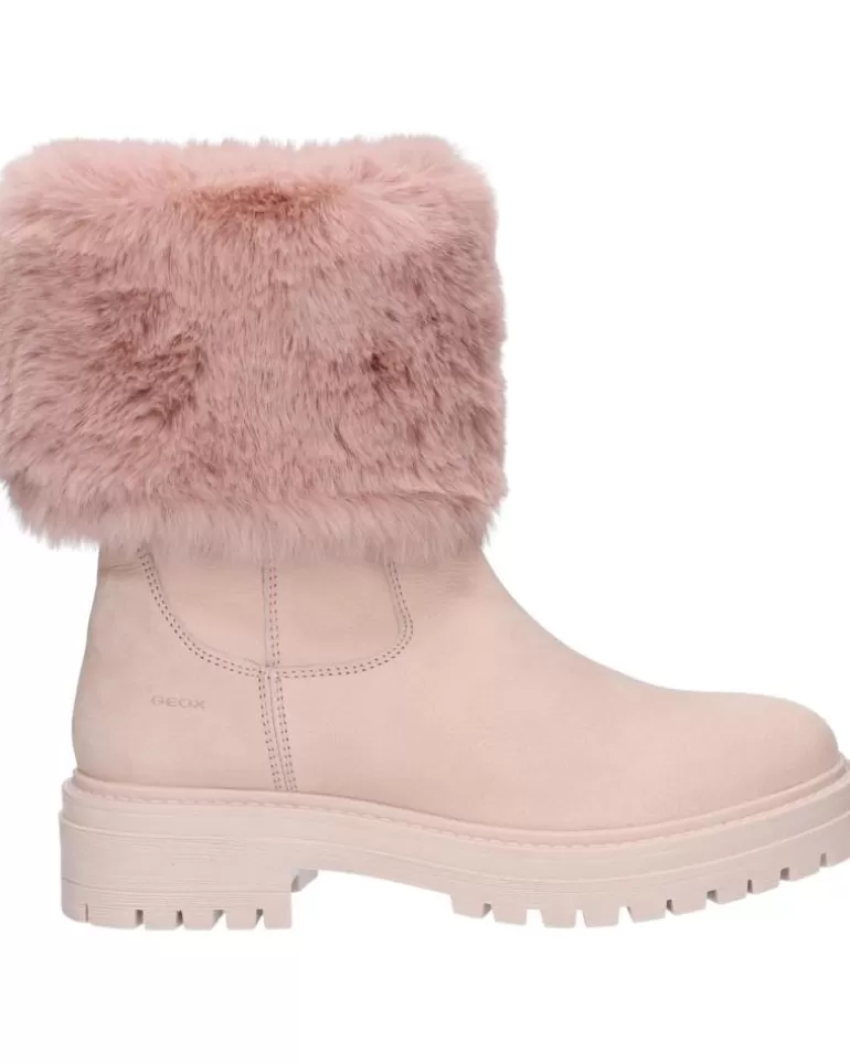 GEOX Botas De Mujer Y Niña D04Hrm 09Abh D Iridea C8056 Antique Rose Clearance