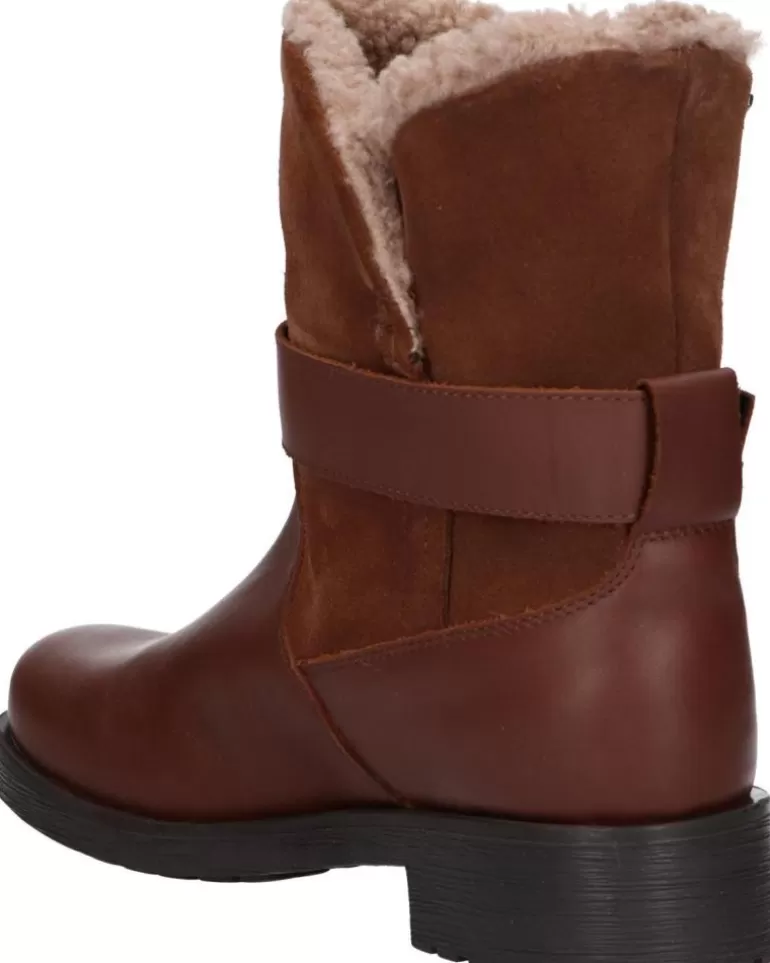GEOX Botas De Mujer Y Niña D26C5A 04322 D Rawelle B Abx C0013 Brown New
