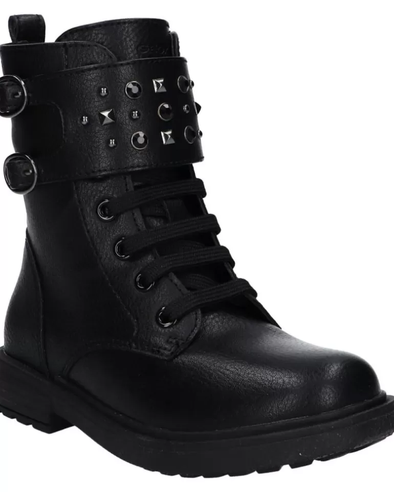 GEOX Botas De Mujer Y Niña J169Qd 000Bu J Eclair Girl C9997 Black Outlet