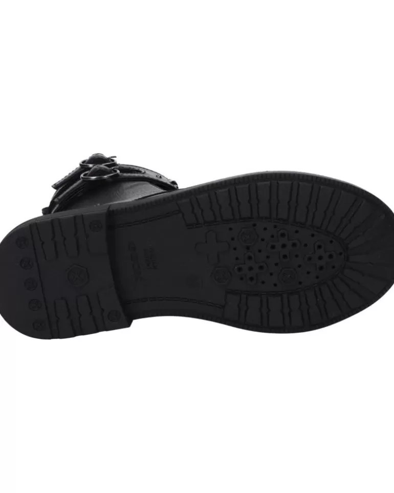 GEOX Botas De Mujer Y Niña J169Qd 000Bu J Eclair Girl C9997 Black Outlet