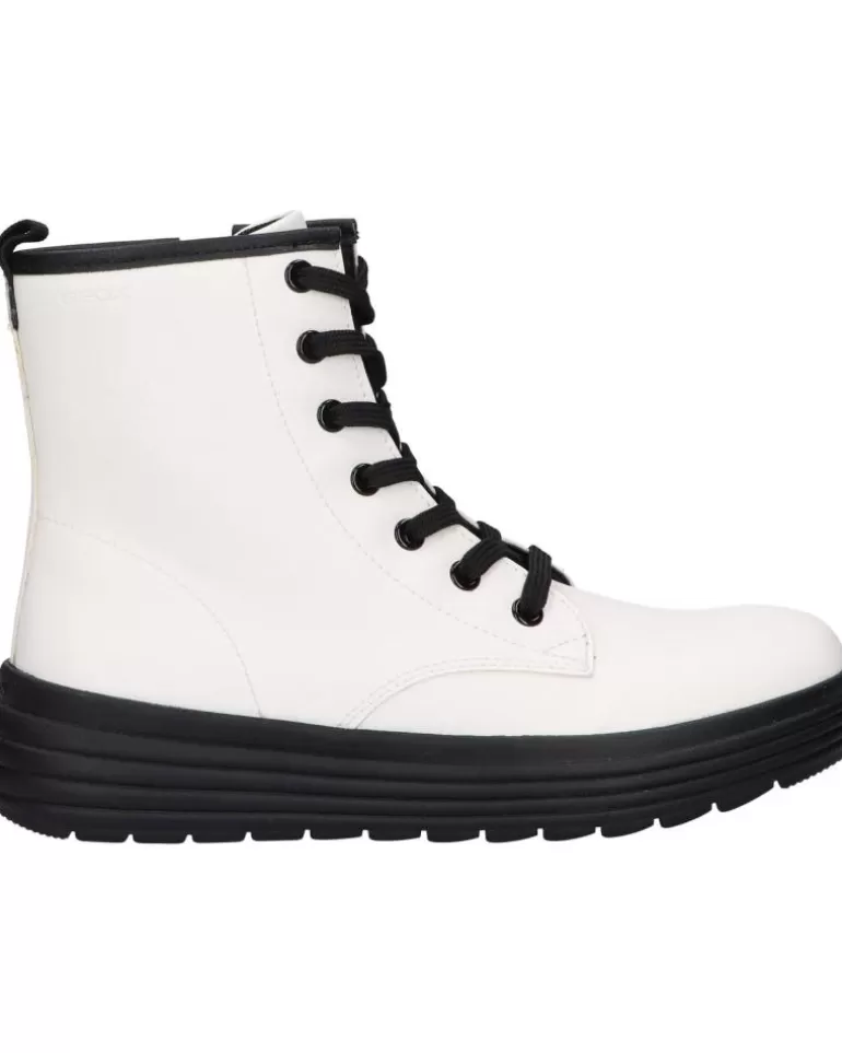 GEOX Botas De Mujer Y Niña J16Eta 000Bc J Phaolae C1000 White Shop