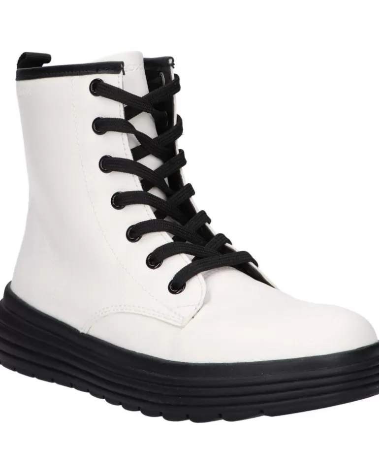 GEOX Botas De Mujer Y Niña J16Eta 000Bc J Phaolae C1000 White Shop