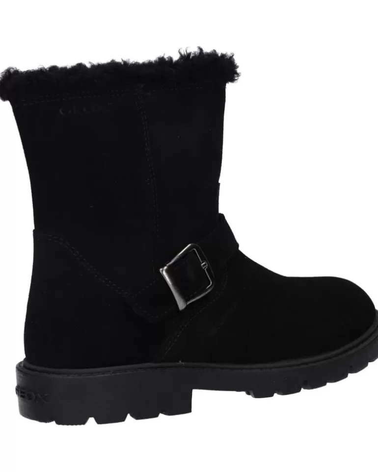 GEOX Botas De Mujer Y Niña J16Eyd 00022 J Shaylax Girl Wpf C9999 Black Shop