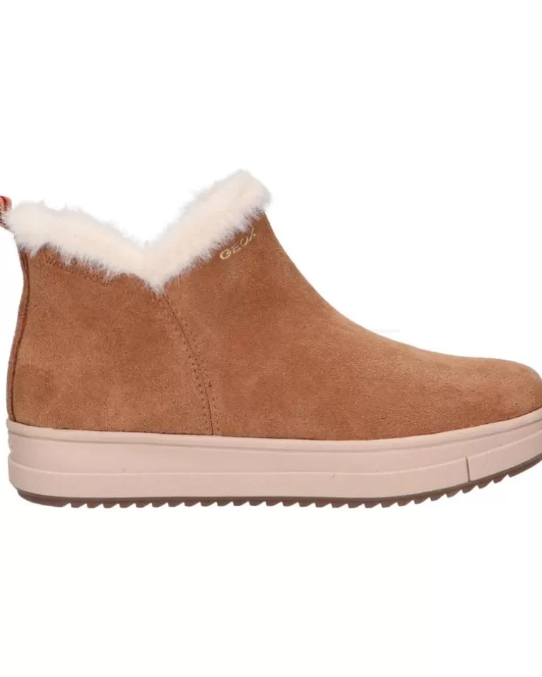 GEOX Botas De Mujer Y Niña J26Cvd 00022 J Rebecca Girl Wpf C6627 Whisky Fashion