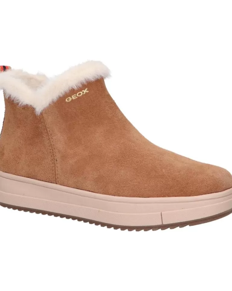 GEOX Botas De Mujer Y Niña J26Cvd 00022 J Rebecca Girl Wpf C6627 Whisky New