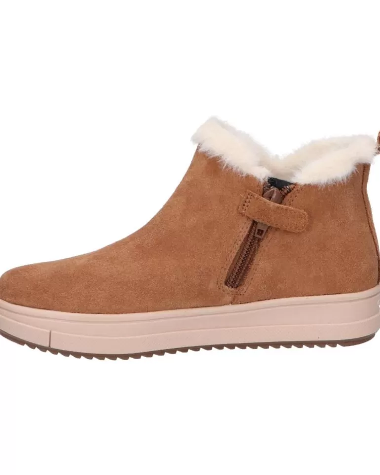 GEOX Botas De Mujer Y Niña J26Cvd 00022 J Rebecca Girl Wpf C6627 Whisky New