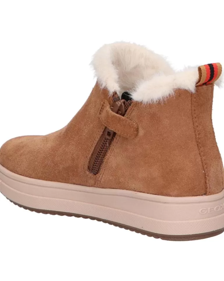 GEOX Botas De Mujer Y Niña J26Cvd 00022 J Rebecca Girl Wpf C6627 Whisky New