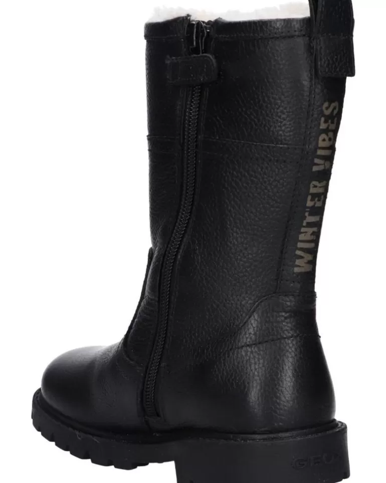GEOX Botas De Mujer Y Niña J26Eya 00046 J Shaylax Girl Wpf C9999 Black Outlet