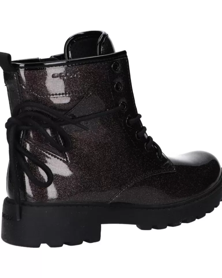 GEOX Botas De Mujer Y Niña J9420G 000Kc J Casey Girl C1014 Dk Silver Shop