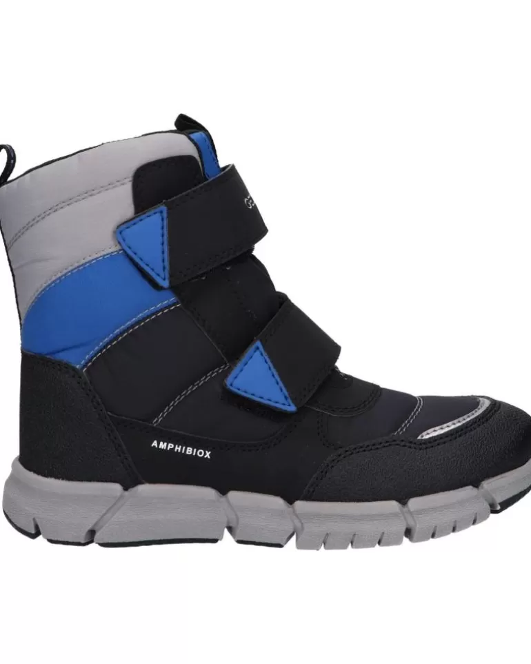 GEOX Botas De Mujer Y Niña Y Niño J169Xc 0Fu50 J Flexyper Boy B Abx C0455 Black-Royal Discount