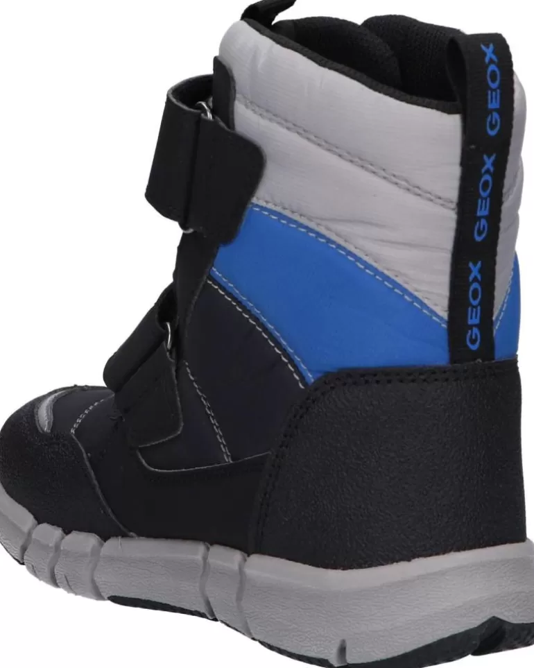 GEOX Botas De Mujer Y Niña Y Niño J169Xc 0Fu50 J Flexyper Boy B Abx C0455 Black-Royal Discount