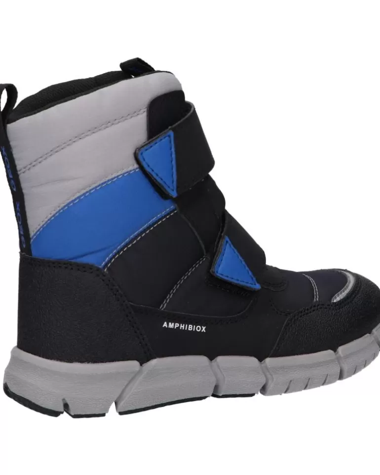 GEOX Botas De Mujer Y Niña Y Niño J169Xc 0Fu50 J Flexyper Boy B Abx C0455 Black-Royal Discount