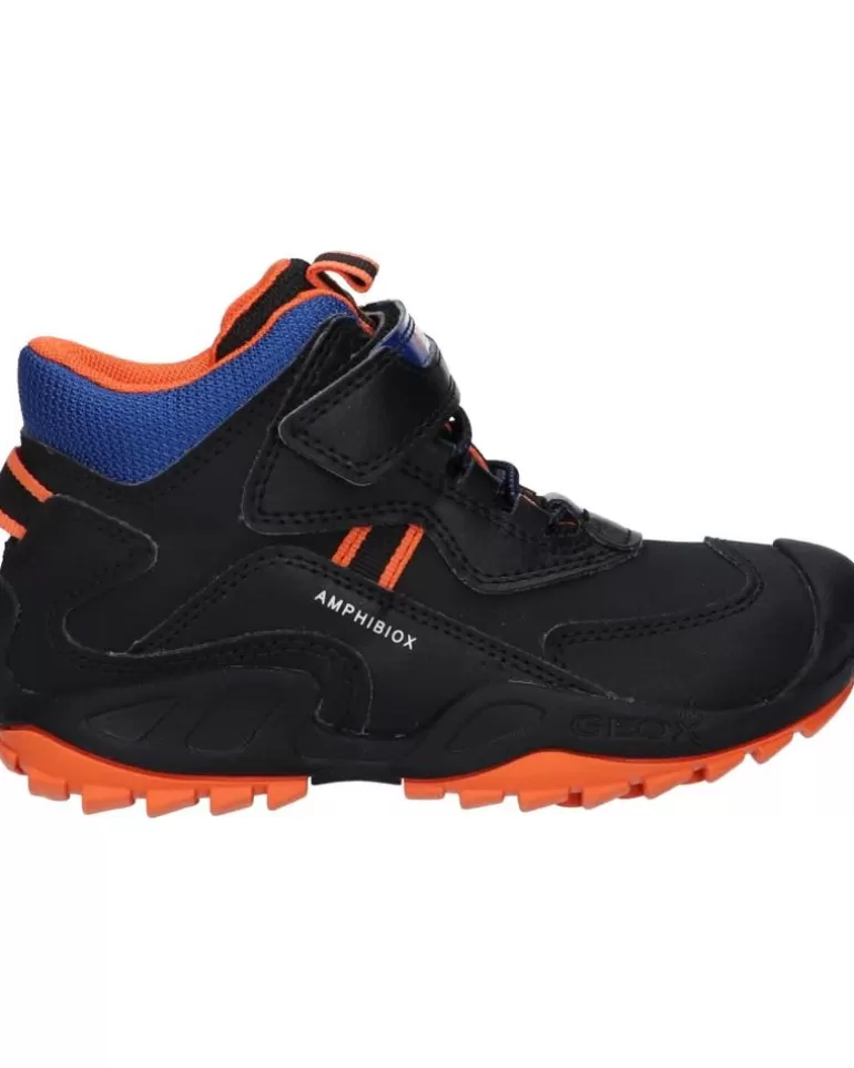GEOX Botas De Mujer Y Niña Y Niño J261Wb 0Cebu J New Savage Boy B A C0399 Black-Orange Shop
