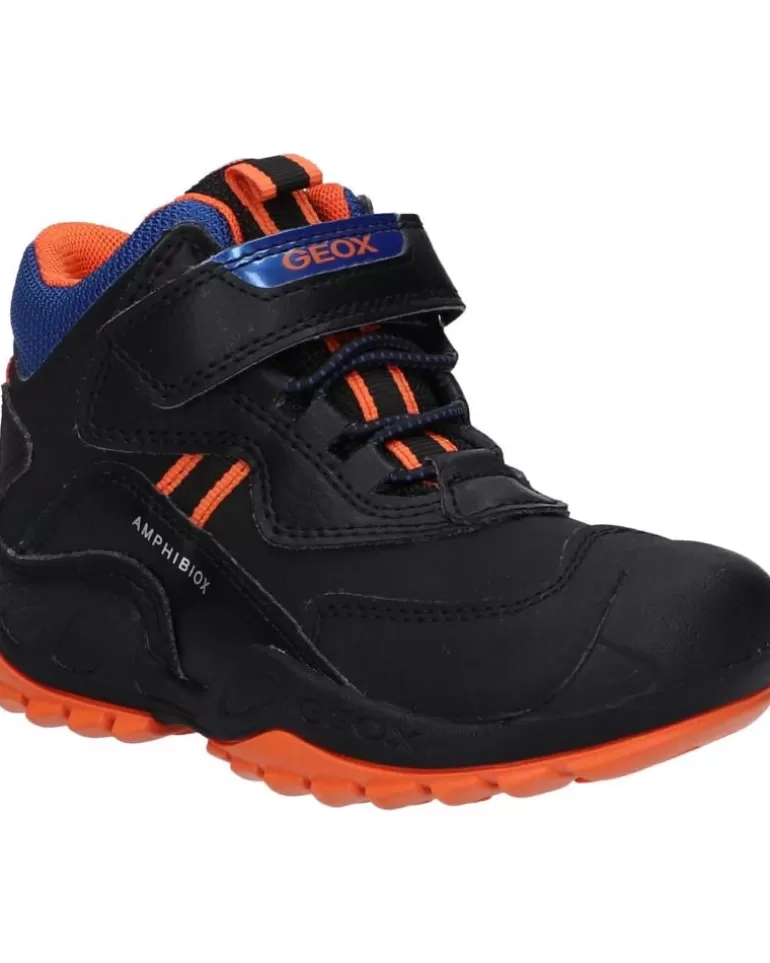 GEOX Botas De Mujer Y Niña Y Niño J261Wb 0Cebu J New Savage Boy B A C0399 Black-Orange Shop