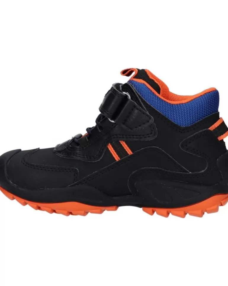 GEOX Botas De Mujer Y Niña Y Niño J261Wb 0Cebu J New Savage Boy B A C0399 Black-Orange Best Sale