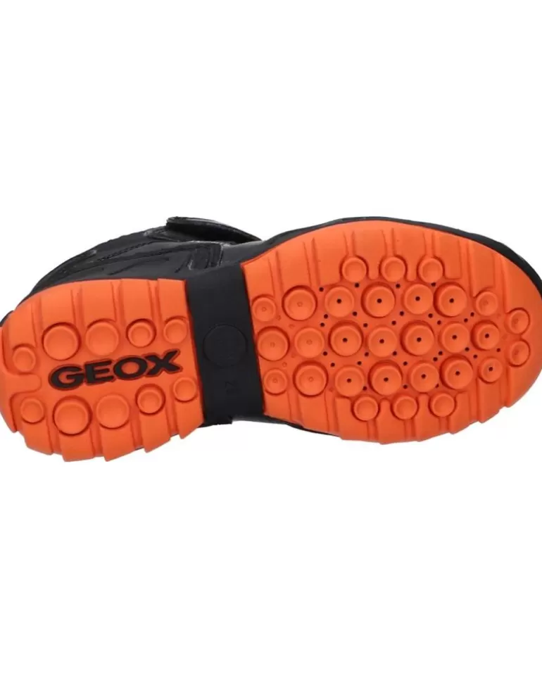 GEOX Botas De Mujer Y Niña Y Niño J261Wb 0Cebu J New Savage Boy B A C0399 Black-Orange Best Sale