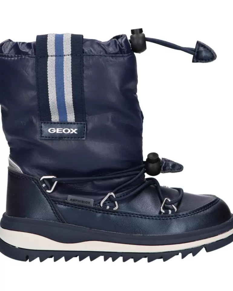 GEOX Botas De Mujer Y Niña Y Niño J26Ewe 0Lvbc J Adelhide Girl B Ab C0673 Navy-Silver Discount