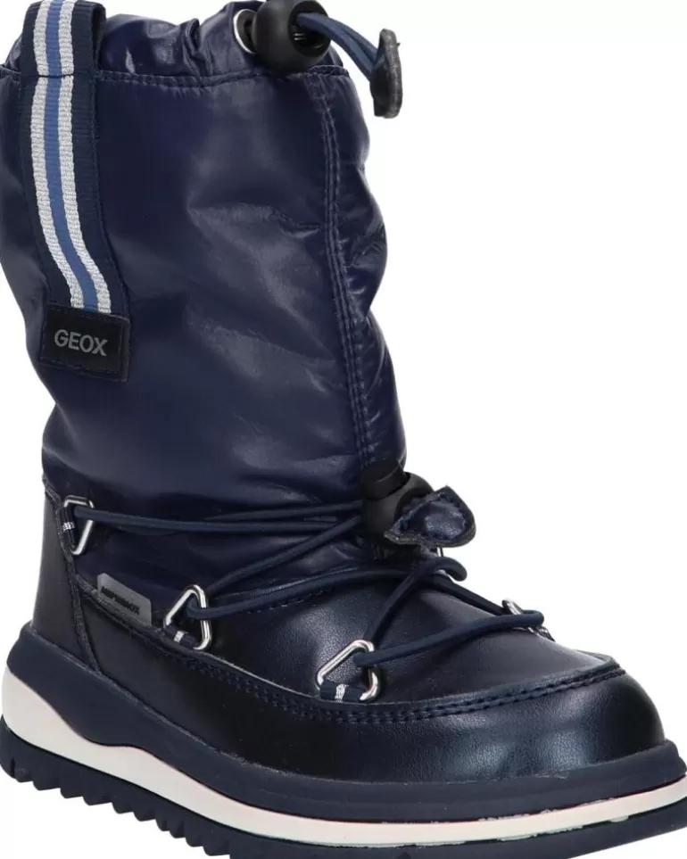 GEOX Botas De Mujer Y Niña Y Niño J26Ewe 0Lvbc J Adelhide Girl B Ab C0673 Navy-Silver Discount