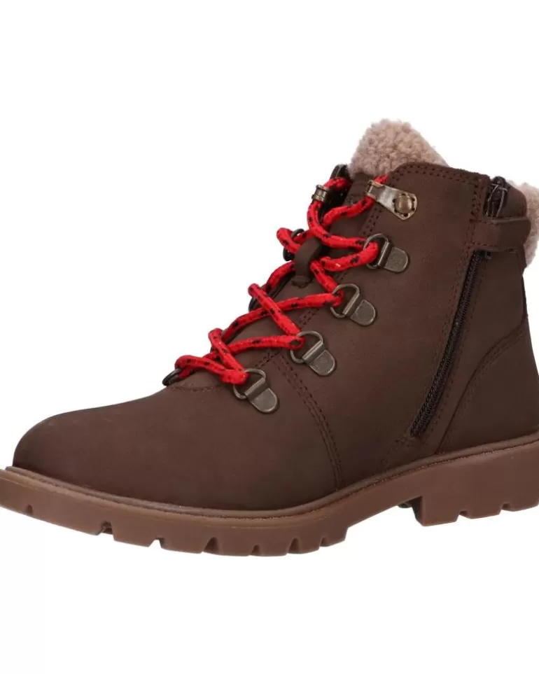 GEOX Botas De Mujer Y Niña Y Niño J26Hdd 032Bh J Shaylax Boy Wpf C6229 Coffee-Dk Beige Store