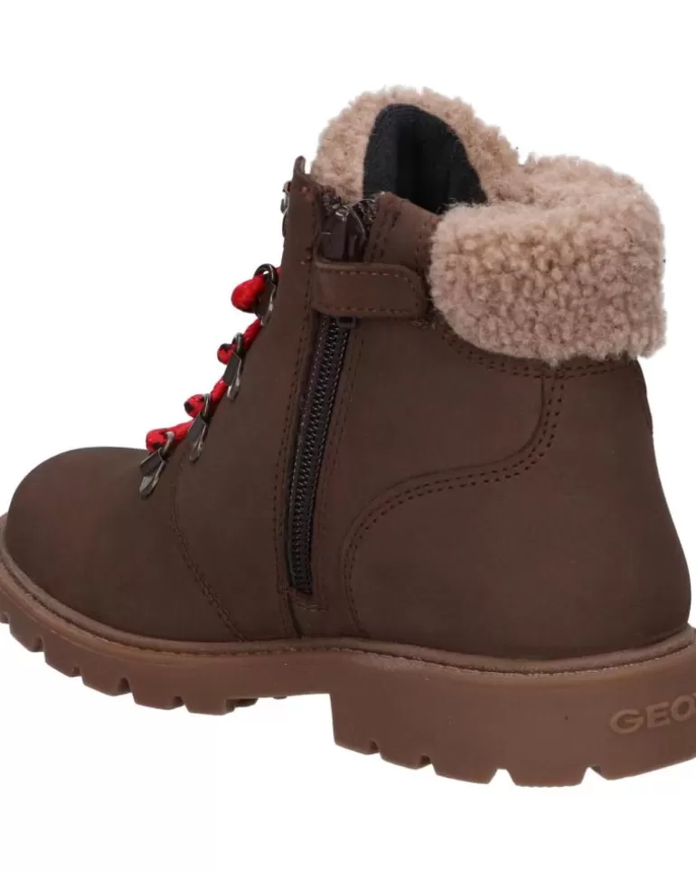 GEOX Botas De Mujer Y Niña Y Niño J26Hdd 032Bh J Shaylax Boy Wpf C6229 Coffee-Dk Beige Store