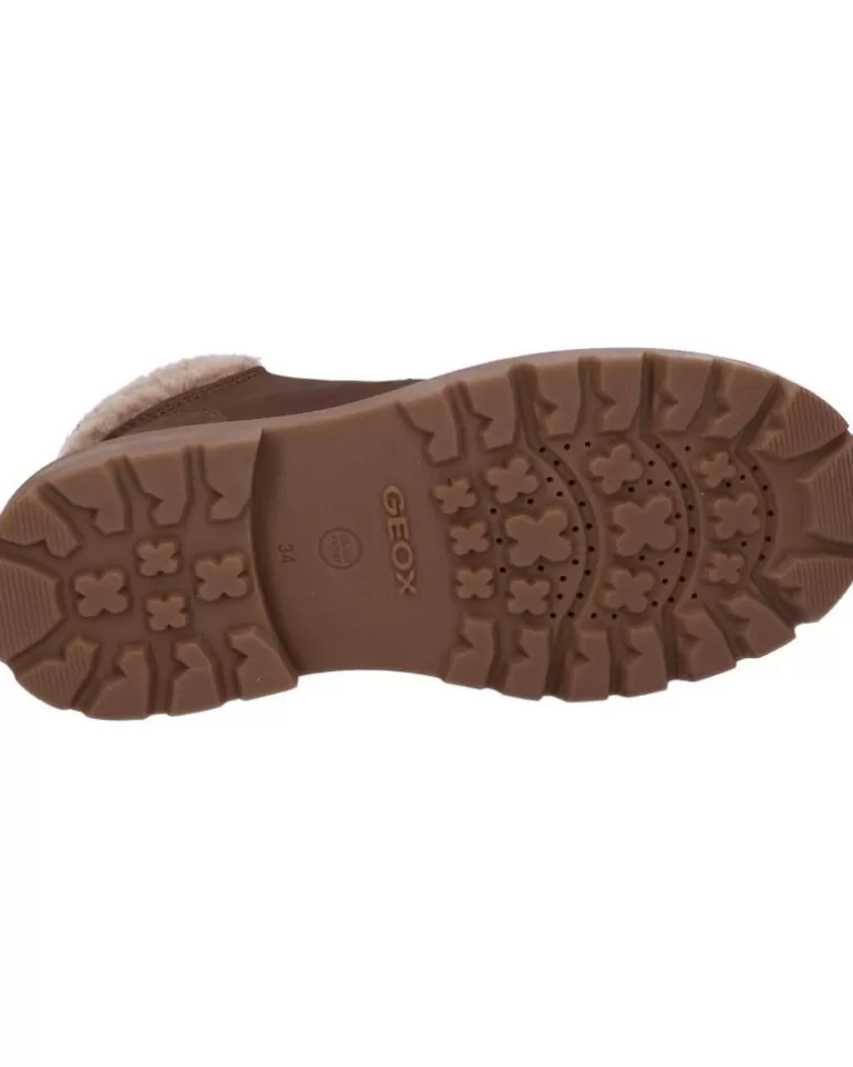 GEOX Botas De Mujer Y Niña Y Niño J26Hdd 032Bh J Shaylax Boy Wpf C6229 Coffee-Dk Beige Store