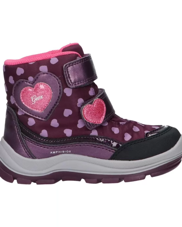 GEOX Botas De Niña B263Wj 0Mnnf B Flanfil Girl B Abx C8017 Prune Store