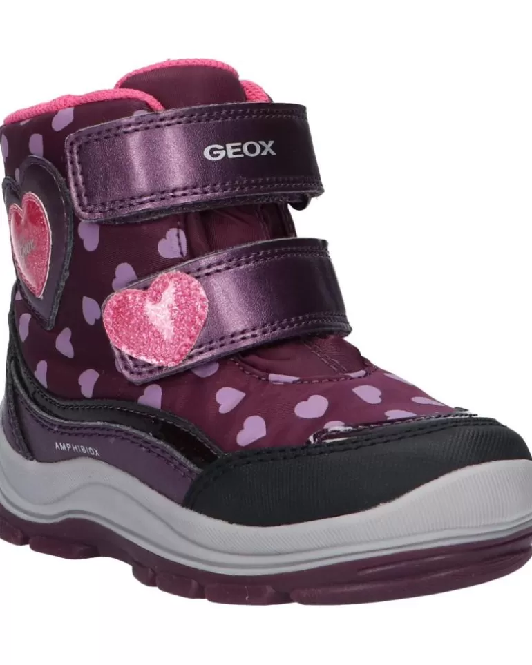 GEOX Botas De Niña B263Wj 0Mnnf B Flanfil Girl B Abx C8017 Prune Store