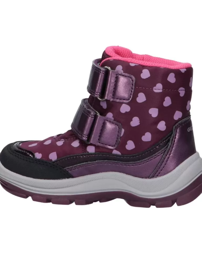 GEOX Botas De Niña B263Wj 0Mnnf B Flanfil Girl B Abx C8017 Prune Store