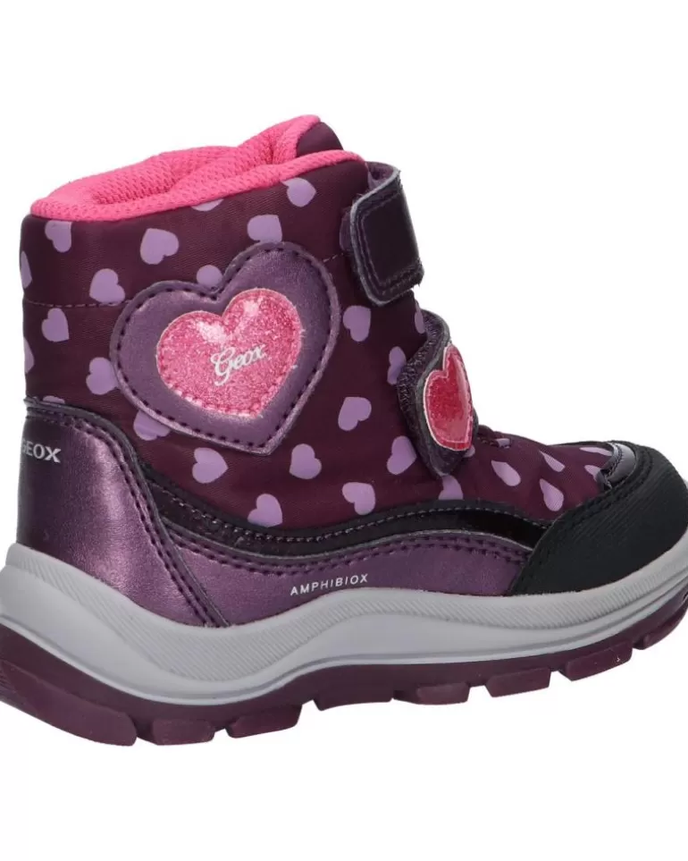 GEOX Botas De Niña B263Wj 0Mnnf B Flanfil Girl B Abx C8017 Prune Store