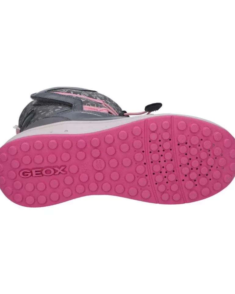 GEOX Botas De Niña J042Ua 0Bcmn J Roby Girl B Wpf C0952 Dk Grey-Pink Best