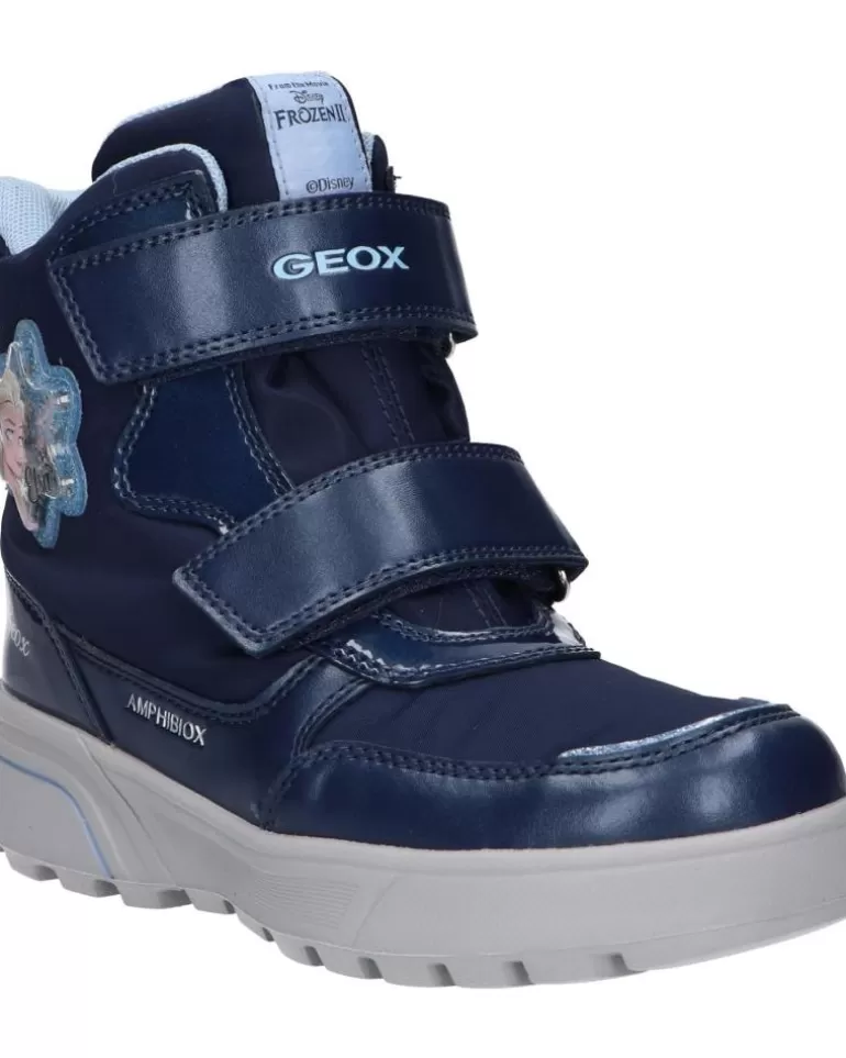GEOX Botas De Niña J048Aa 0Funf J Sveggen Girl B Abx C4231 Navy-Sky New