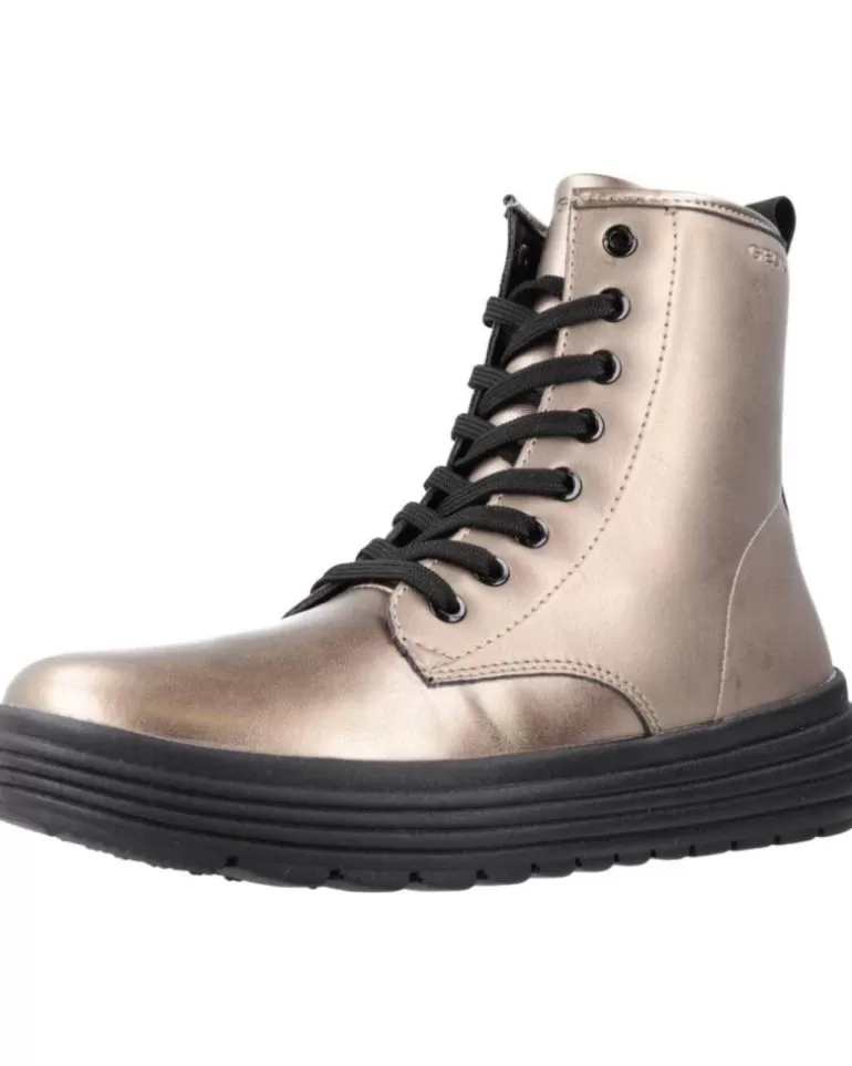 GEOX Botas De Niña J Phaolae Girl Bronce Discount